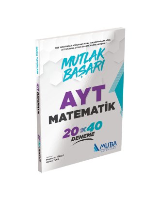1917 - Mutlak Başarı AYT Matematik 20X40 Deneme