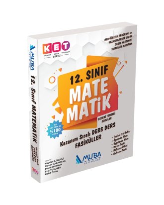 1413 - KET Serisi 12.Sınıf Matematik Defter ve Kitap