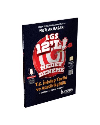 2012 - MB LGS 8.Sınıf T.C. İnkılap Tarihi ve Atatürkçülük 12 Li Hedef Deneme