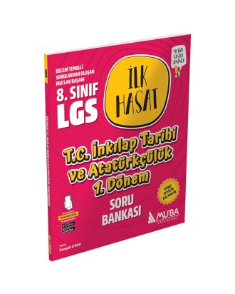 1845 - LGS T.C. İnkılap Tarihi ve Atatürkçülük İlk Hasat Soru Bankası (1.Dönem)