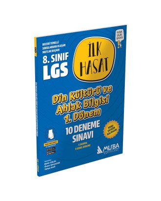 1853 - LGS Din Kültürü ve Ahlak Bilgisi İlk Hasat 10 Deneme Sınavı (1.Dönem)