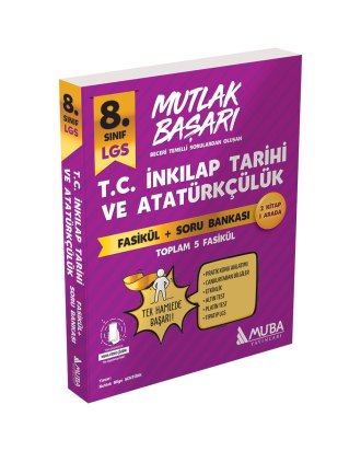 2025 MB LGS İnkilap Tarihi Fasiküller+Soru Bankası