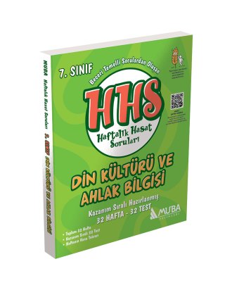 1428 - 7.Sınıf Din Kültürü Haftalık Hasat Soruları HHS