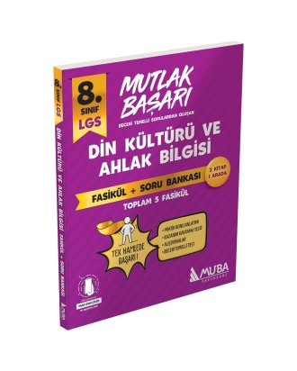 2029 MB LGS Din Kültürü Fasiküller+Soru Bankası